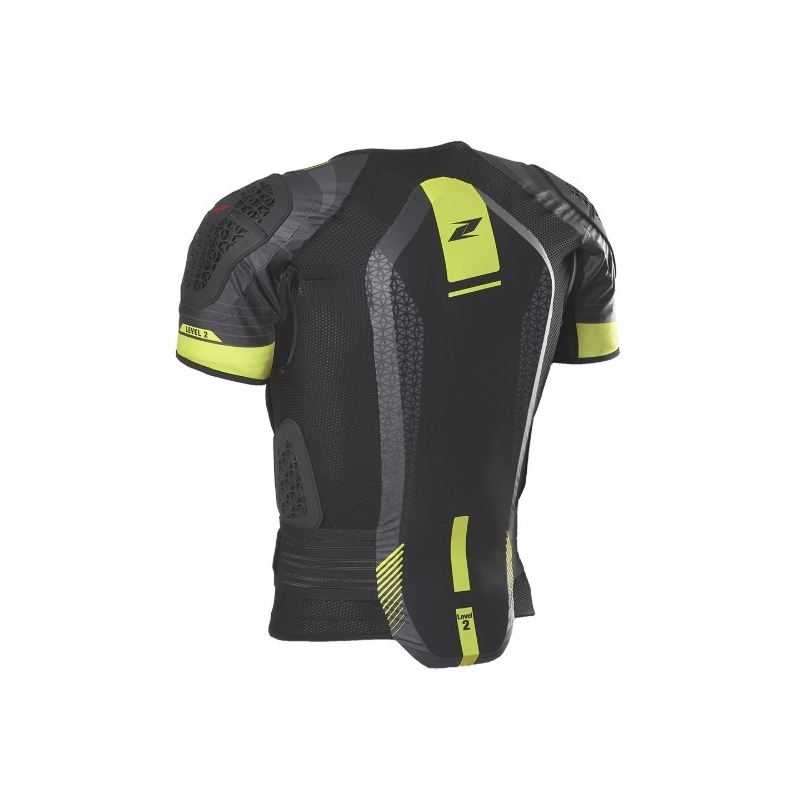 Védő Zandona Netcube Mellény Pro X7 fekete-fluo sárga 170-179 cm
