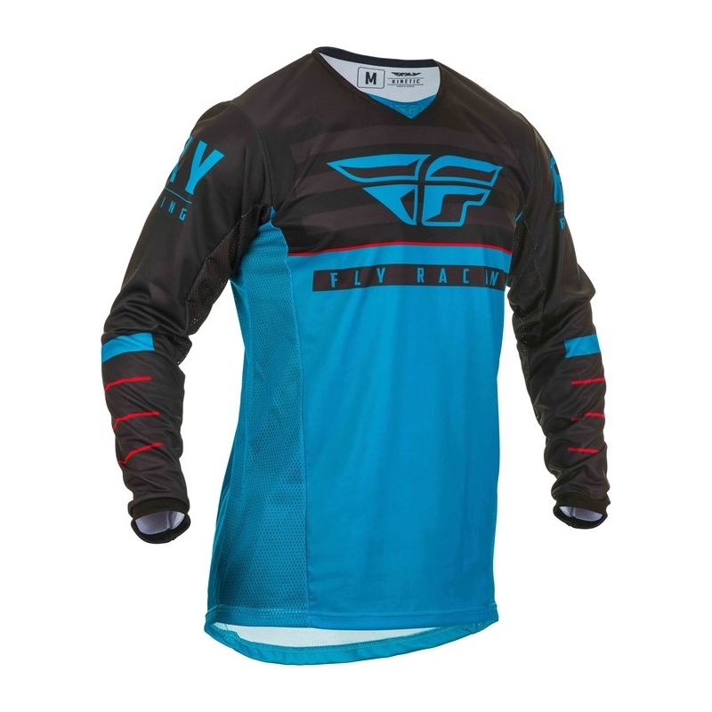 Motocross Jersey FLY Racing Kinetic K120 2020 kék-fekete-piros