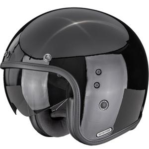 Otevřená helma na motorku Scorpion Belfast II Solid černá