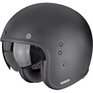 Otevřená helma na motorku Scorpion Belfast II Solid matná černá