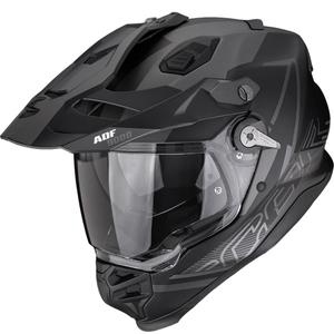 Enduro helma Scorpion ADF-9000 Air Summit matná černo-stříbrná