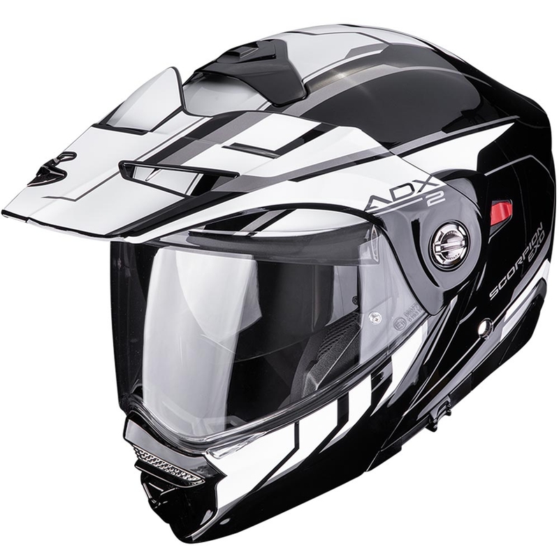 Enduro helma na motorku Scorpion ADX-2 Walt černo-bílá