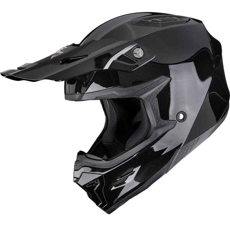 Motokrosová helma Scorpion SMX-10 Solid černá