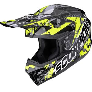 Motokrosová helma Scorpion SMX-10 Gasoline černo-žlutá