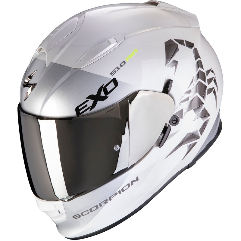 Integrált sisak Scorpion EXO-510 Air Pique fehér-ezüst