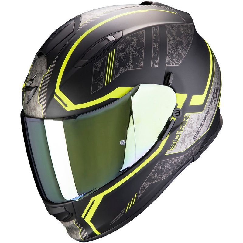 Integrált sisak Scorpion EXO-510 Air Occulta fekete-fluo sárga