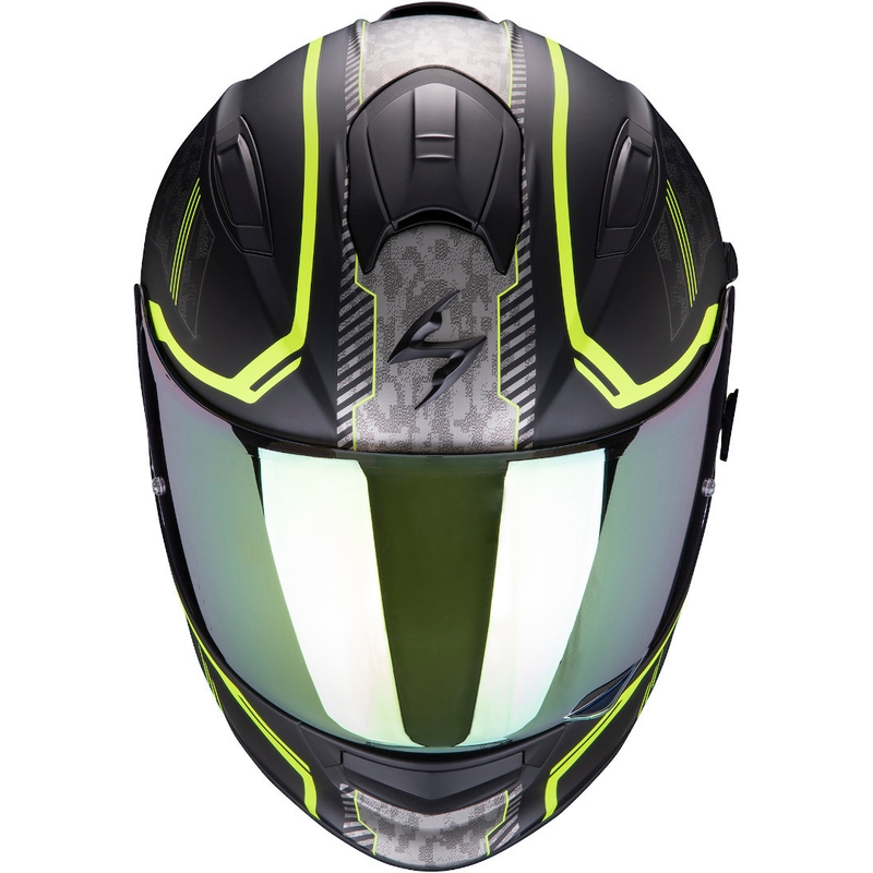 Integrált sisak Scorpion EXO-510 Air Occulta fekete-fluo sárga