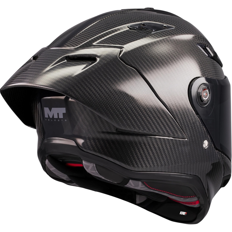 Integrální helma na motorku MT KRE 2 PLUS FIM Racing#2 Carbon černá