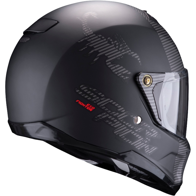 Integrált sisak Scorpion EXO-HX1 Hostium fekete-ezüst
