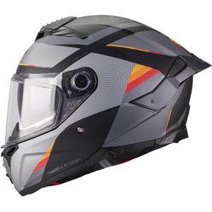 Integrální helma na motorku MT Thunder 4 R SV Highway B5 matná šedo-černá
