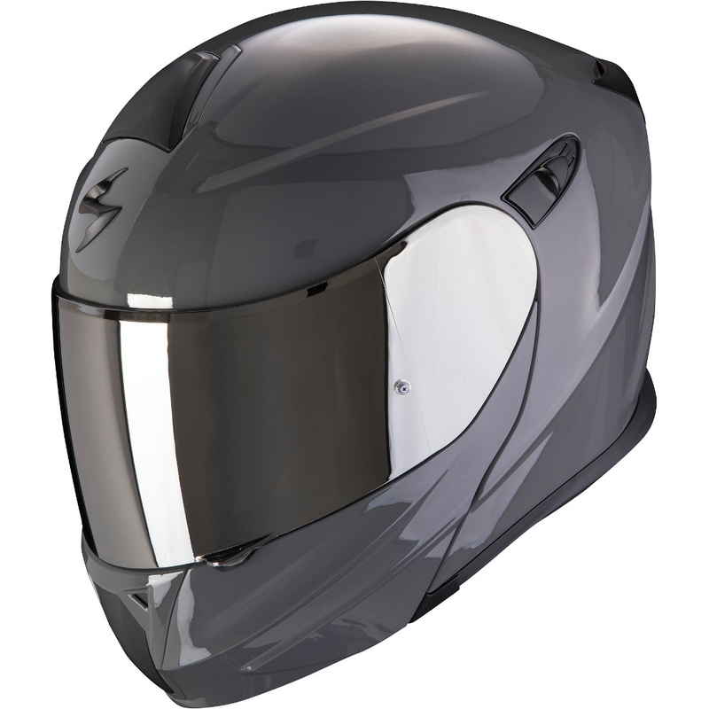 Motoros sisak flip Scorpion EXO-920 szürke akció kiárusítás