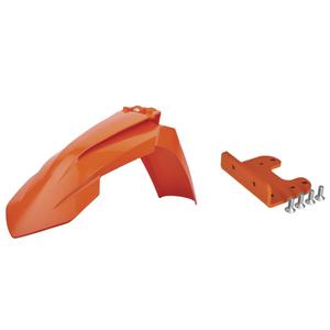 Első sárvédő POLISPORT with adaptor orange KTM 16
