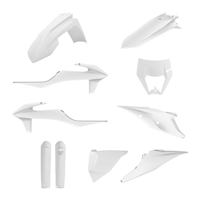 Dugattyú készlet POLISPORT white BD