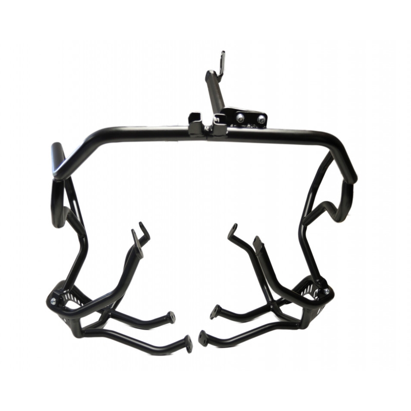 Engine guards RDMOTO matt black upper + lower részére BMW R 1200 GS 2013-2019