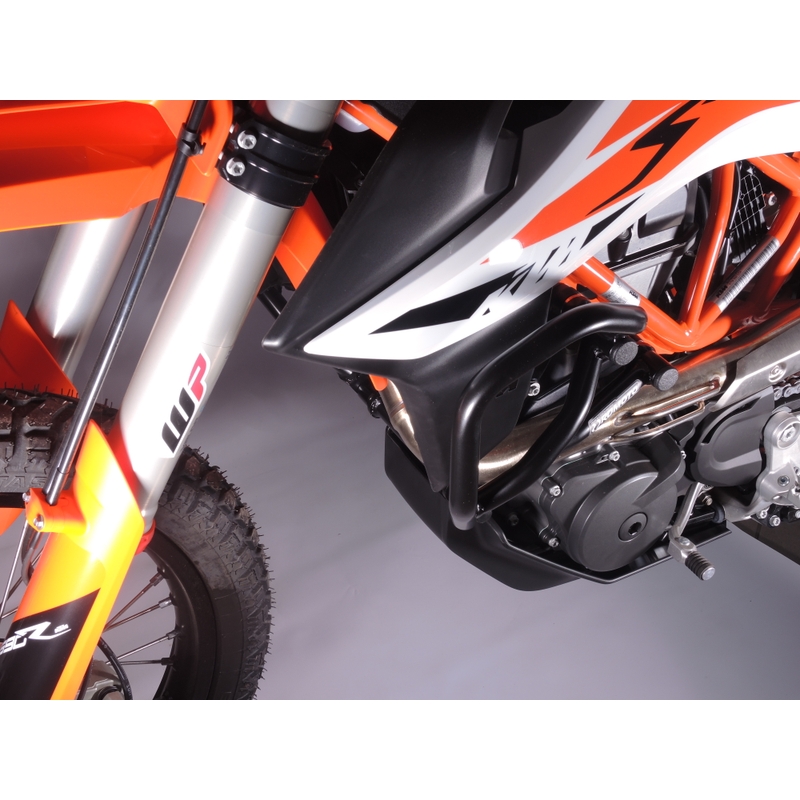 Engine guards RDMOTO matt black upper