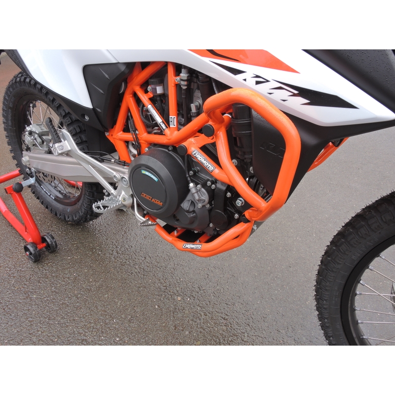 Engine guards RDMOTO narancssárga upper + lower