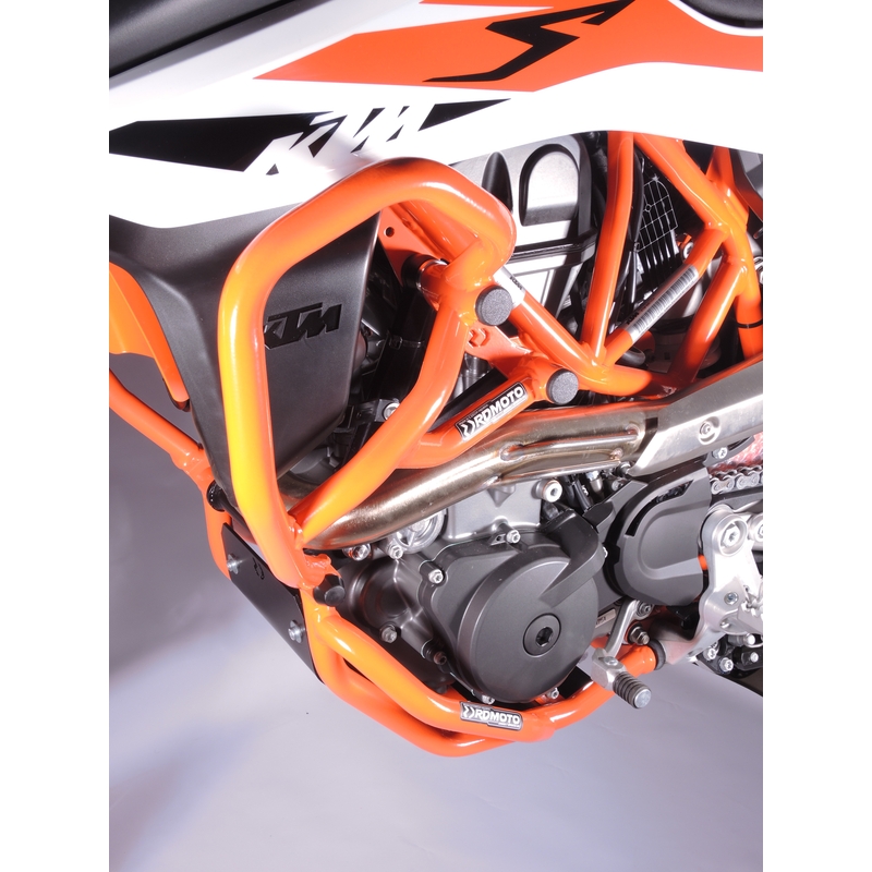 Engine guards RDMOTO narancssárga upper + lower