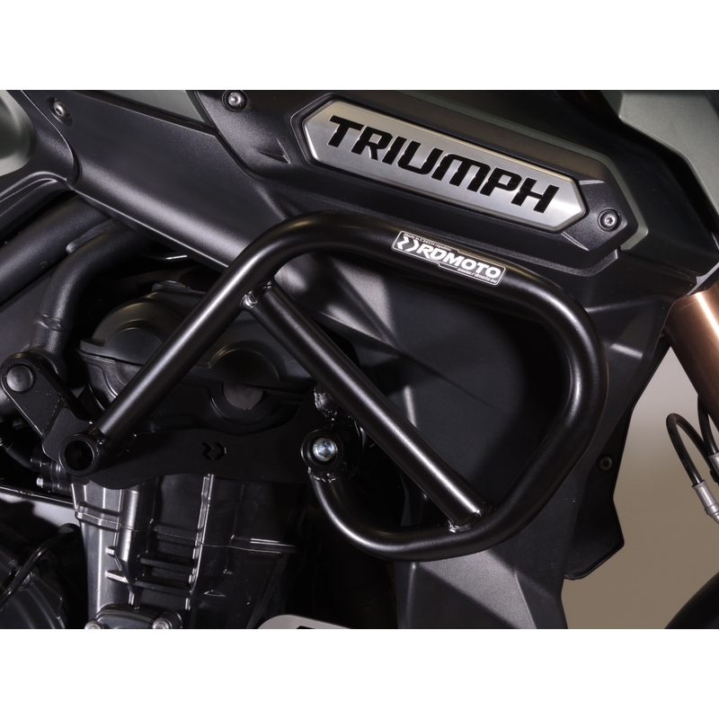 Engine guards RDMOTO matt black részére TRIUMPH Tiger 1200 Explorer / GT Explorer 2011-2015