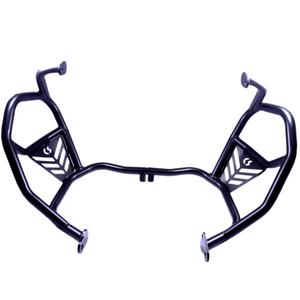 Engine guards RDMOTO CF129KD matt black alacsonyabb részére KTM Adventure 790 / R 2019-2020, KTM Adventure 890 /R/L 2021-2023
