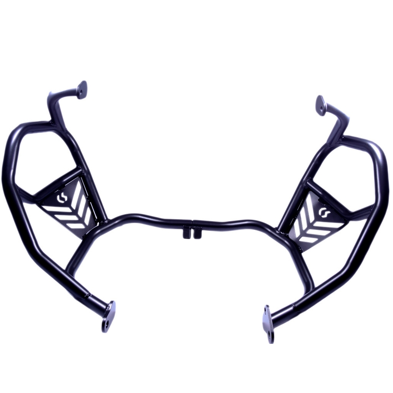 Engine guards RDMOTO matt black alacsonyabb részére KTM Adventure 790 / R 2019-2020, KTM Adventure 890 /R/L 2021-2023