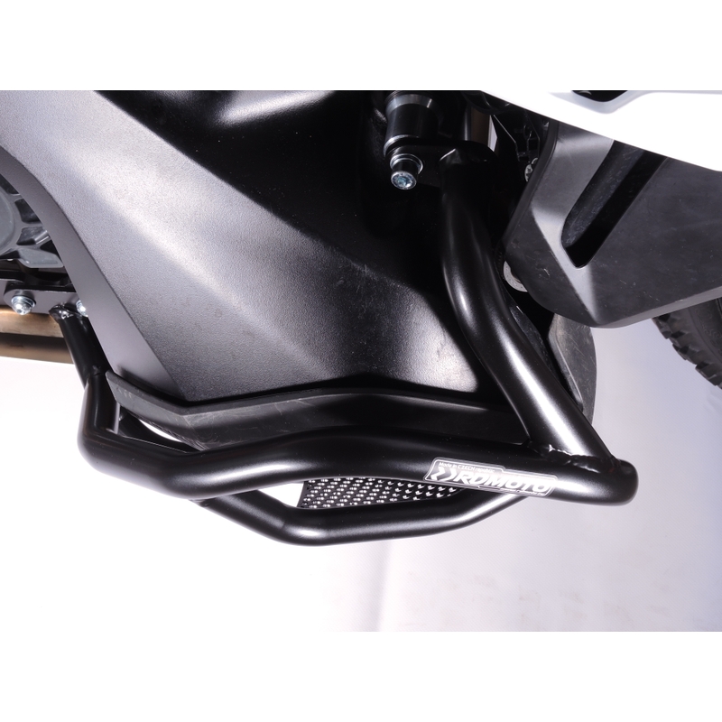 Engine guards RDMOTO matt black alacsonyabb részére KTM Adventure 790 / R 2019-2020, KTM Adventure 890 /R/L 2021-2023