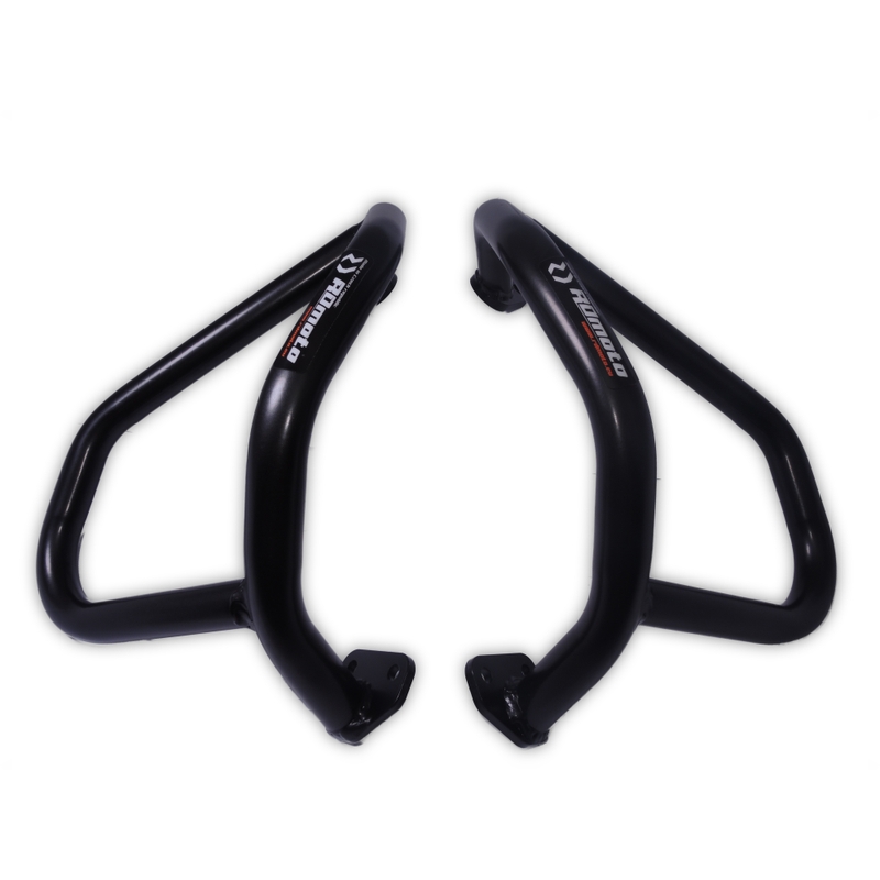 Engine guards RDMOTO matt black upper + lower részére KTM Adventure 790 / R 2019-2020, KTM Adventure 890 /R/L 2021-2022