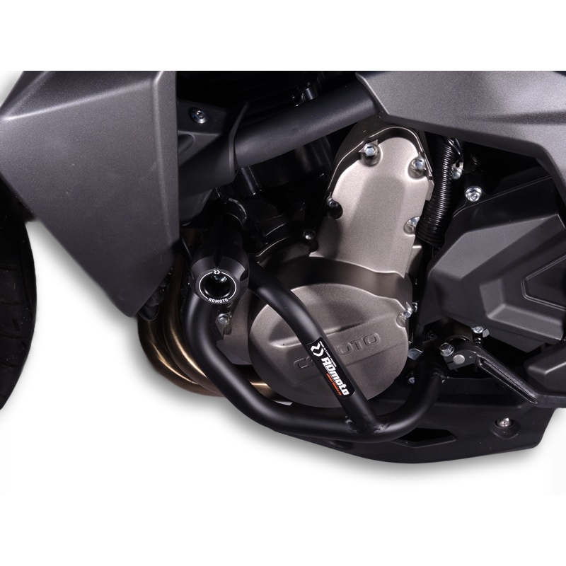 Engine guards RDMOTO matt black részére CFMOTO 650 NK 2020-2023