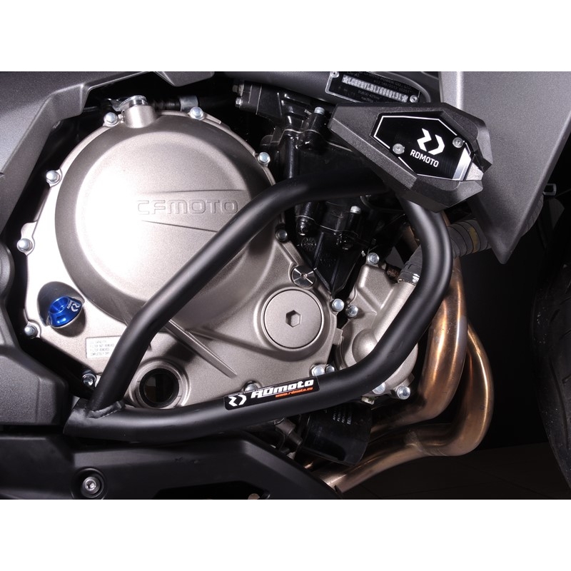 Engine guards RDMOTO matt black részére CFMOTO 650 NK 2020-2023
