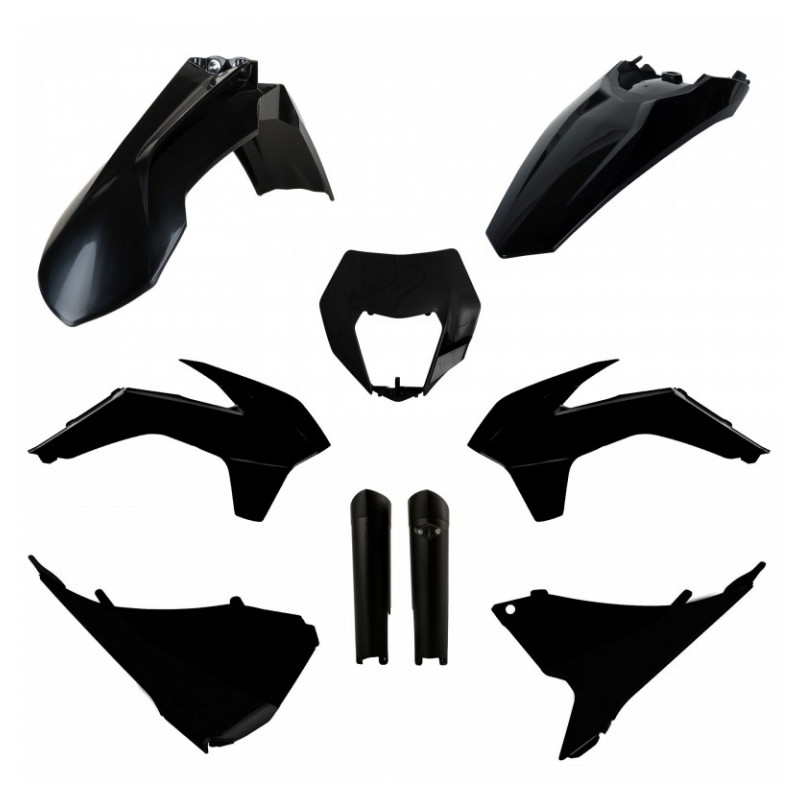 Dugattyú készlet POLISPORT fekete részére KTM XC-W 300 2014-2015