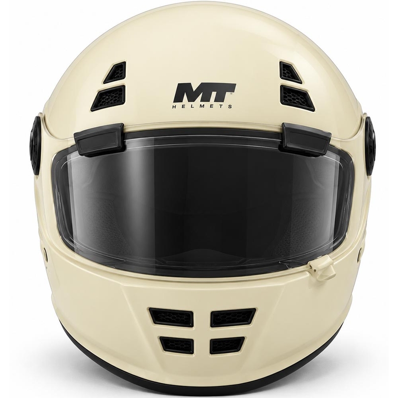 Integrální helma na motorku MT Jarama SV Pure A3 krémová