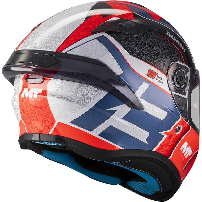 Integrální helma na motorku MT Targo S Danish_26_Season C5 červeno-modro-šedá