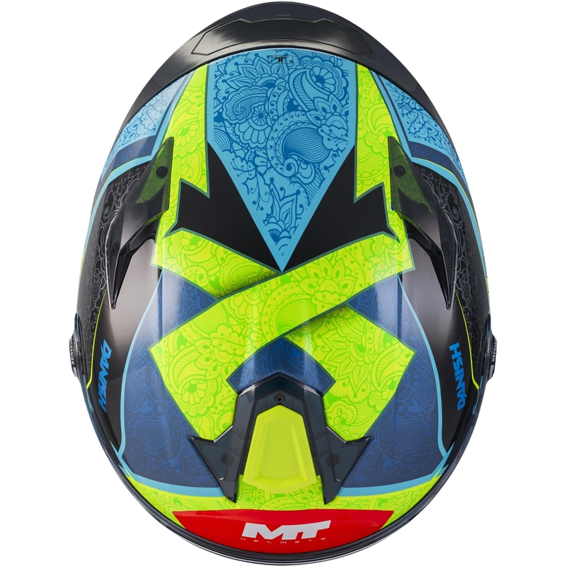 Integrální helma na motorku MT Targo S Danish_26_Brasil C3 modro-fluo žluto-červená