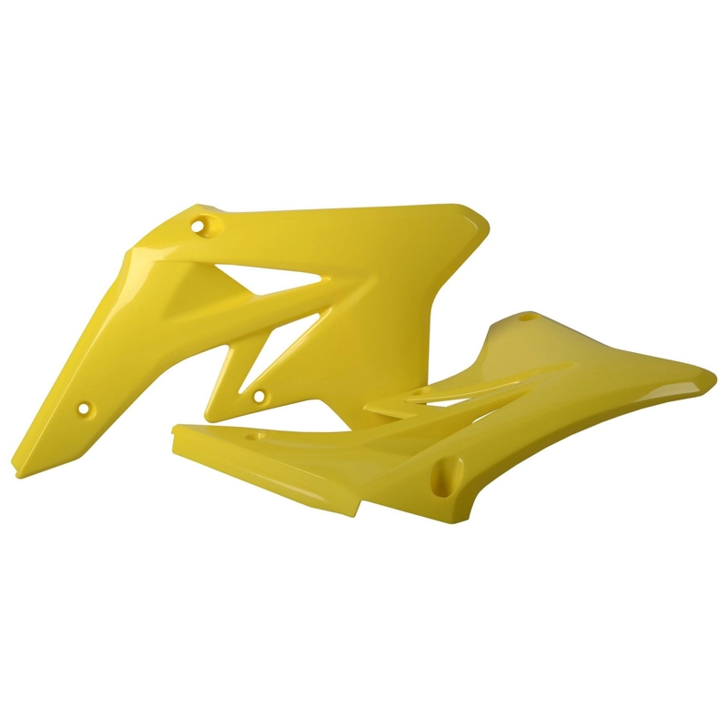 Radiator scoops POLISPORT (pár) yellow RM 01 részére SUZUKI RM-Z 250 2007-2009