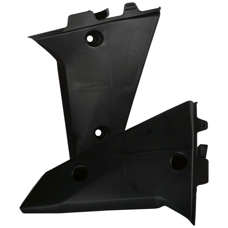 Radiator scoops POLISPORT (pár) black