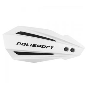 Handguard POLISPORT MX BULLIT 8308500007 with mounting system White