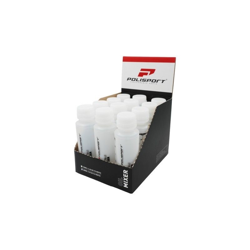Oil mixer POLISPORT PROOCTANE 250ml (set 10) áttetsző