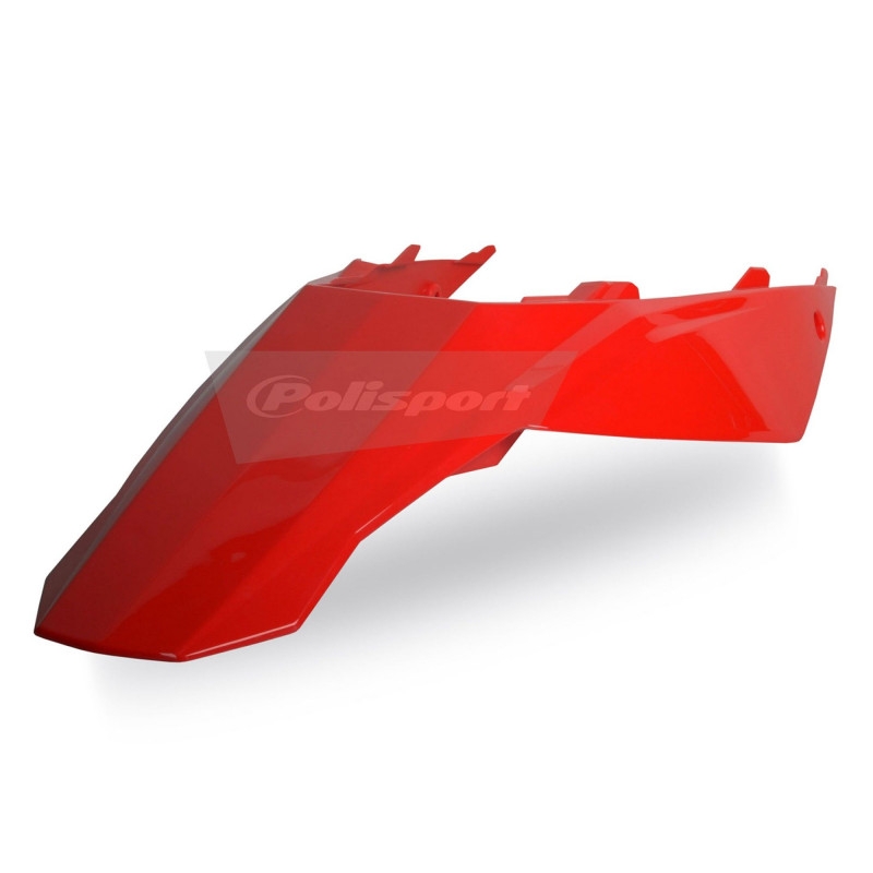 Rear Fender + Side Panels POLISPORT piros