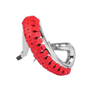 Exhaust pipe guard POLISPORT ARMADILLO piros