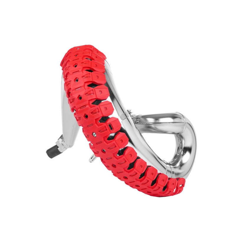 Exhaust pipe guard POLISPORT ARMADILLO piros