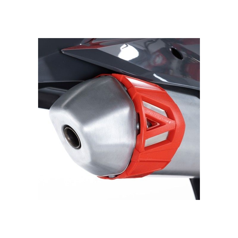 Silencer protector POLISPORT Nardo Grey 200-330mm/ 7.8-11.8 inch
