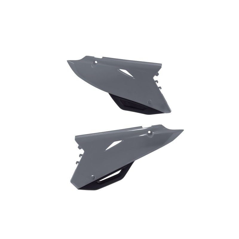 Side Panels POLISPORT restyling nardo grey részére HONDA CR 125 R 2002-2007, HONDA CR 250 R 2002-2007