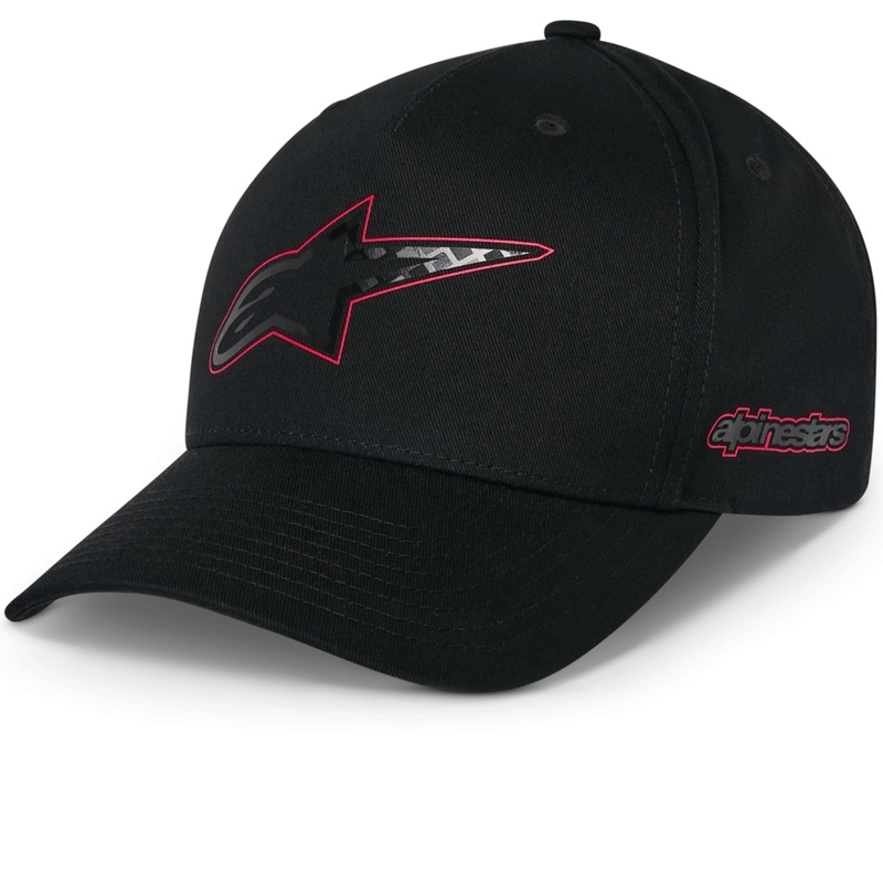 Kšiltovka Alpinestars Carbon Fiber černá