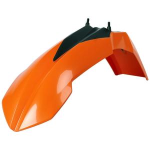 Első sárvédő POLISPORT 8571500001 orange KTM részére KTM SX 65 2009-2011