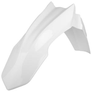 Első sárvédő POLISPORT 8573900002 fehér részére HONDA CRF 450 R 2013-2016, HONDA CRF 250 R 2014-2017