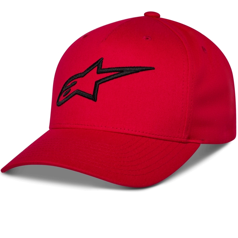 Kšiltovka Alpinestars Ageless Snapback červeno-černá