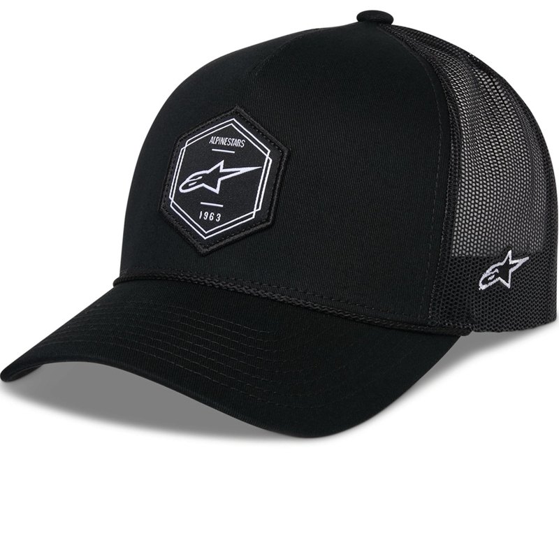 Kšiltovka Alpinestars Hexeon Trucker černo-černá