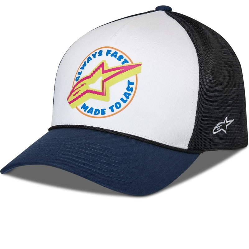 Kšiltovka  Alpinestars Aorbit Trucker bílo-modro-černá