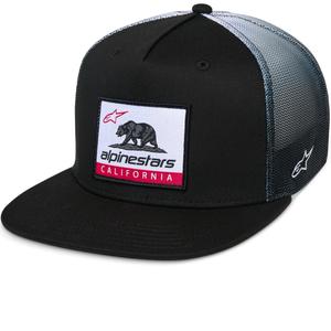 Alpinestars Cali Gradient Trucker baseballsapka fekete-fehér