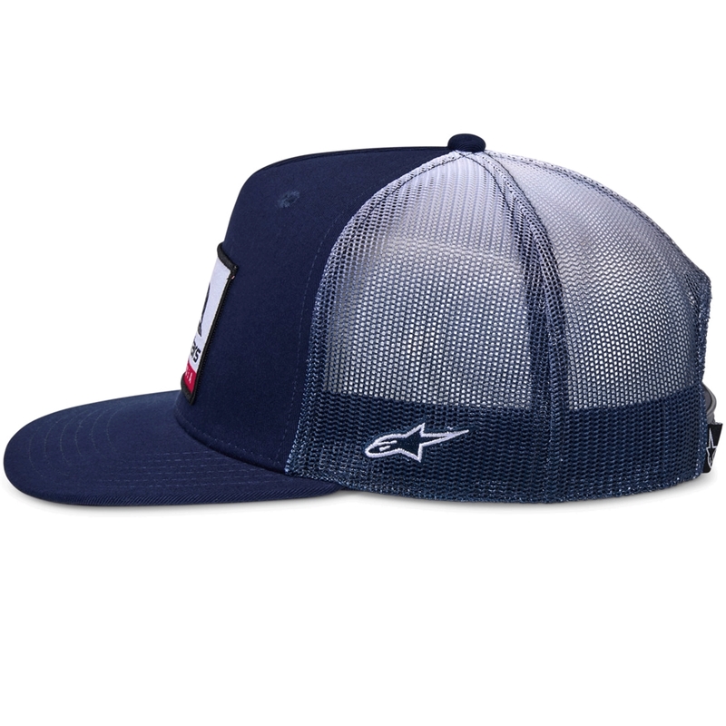 Kšiltovka Alpinestars Cali Gradient Trucker modro-bílá