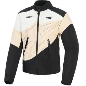 Alpinestars Stella Moshell női motoros kabát fekete-homokszínű-fehér-rózsaszín